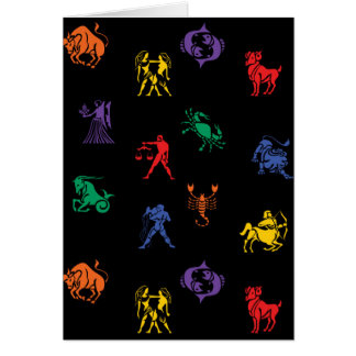 Zodiac Sign Icon Cards