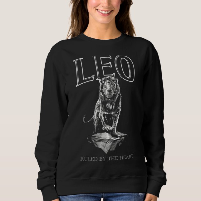 Zodiac Sign Leo Astrology Horoscope 1 Sweatshirt (Front)
