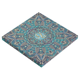 Zodiac Sign Leo Mandala