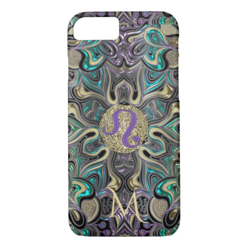 Zodiac Sign Leo Mandala iPhone 87 Case