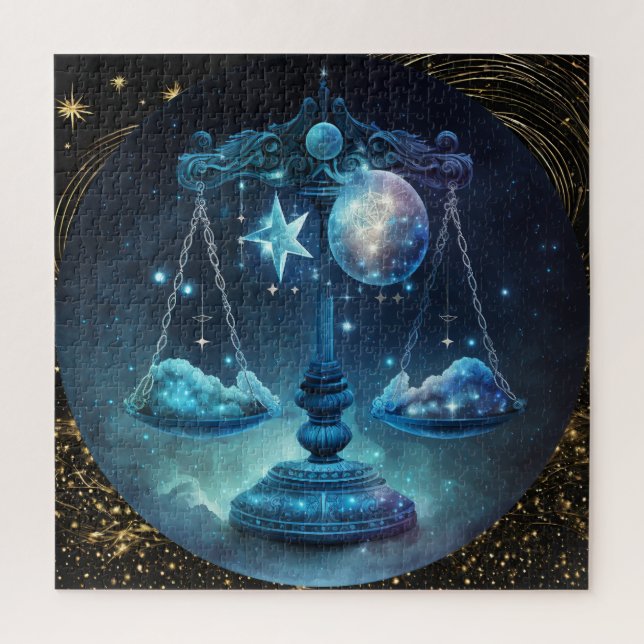 Zodiac Sign Libra Puzzle, 20"x20" 676 pcs. Jigsaw Puzzle (Vertical)