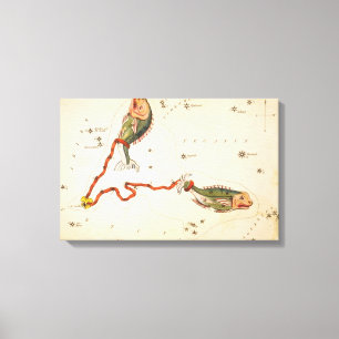 "Zodiac Sign: Pisces" canvas print