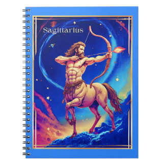 Zodiac Sign Sagittarius as the Celestial Archer Notebook