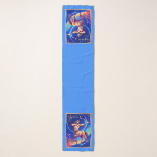 Zodiac Sign Sagittarius as the Celestial Archer Scarf