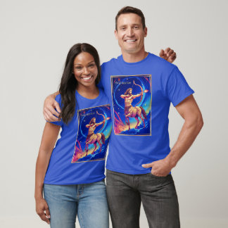 Zodiac Sign Sagittarius as the Celestial Archer T-Shirt