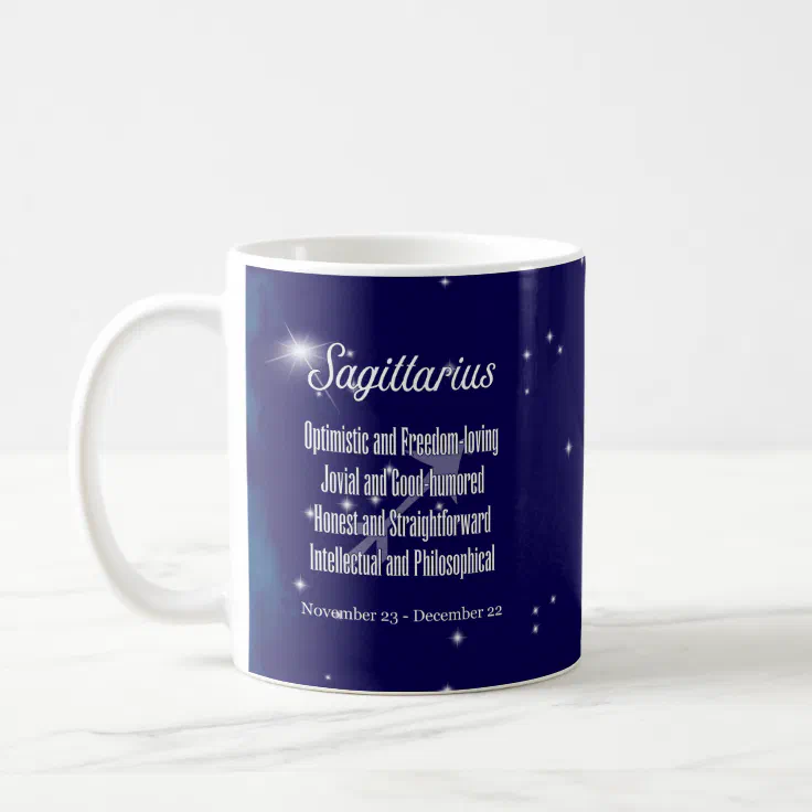 Zodiac Sign Sagittarius Coffee Mug 