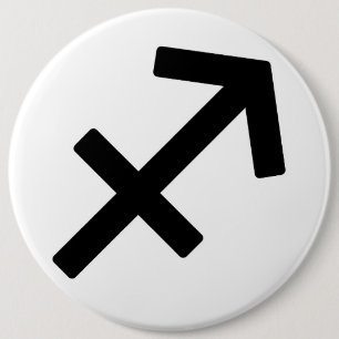 Zodiac sign Sagittarius Pinback Button