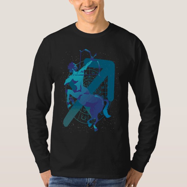 Zodiac Sign Sagittarius T-Shirt (Front)