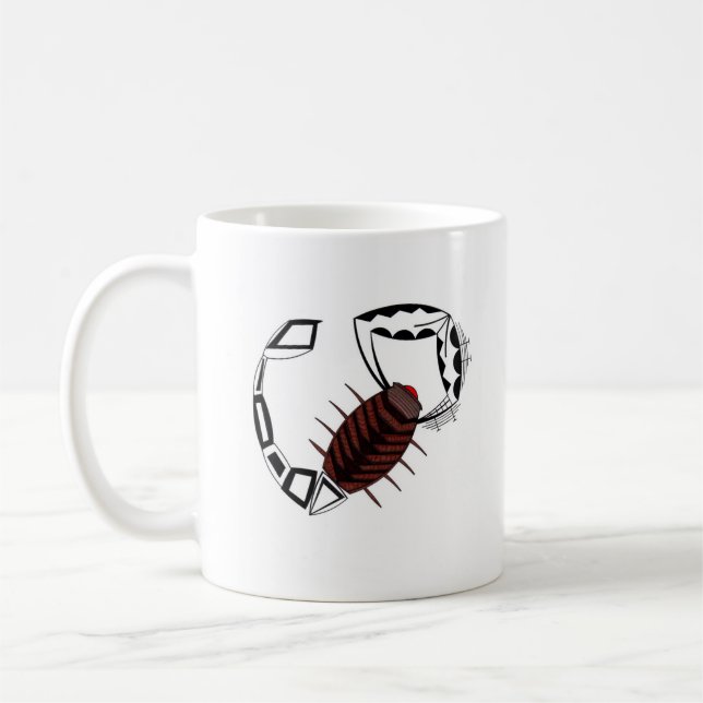 Zodiac Sign Scorpio  Coffee Mug (Left)