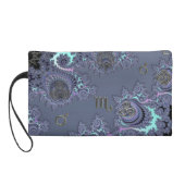 Zodiac Sign Scorpio Mystical Symbols Wristlet Purse (Back)