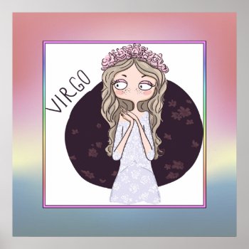 Zodiac Sign - Virgo - August 23 – September 22 by GiftStation at Zazzle