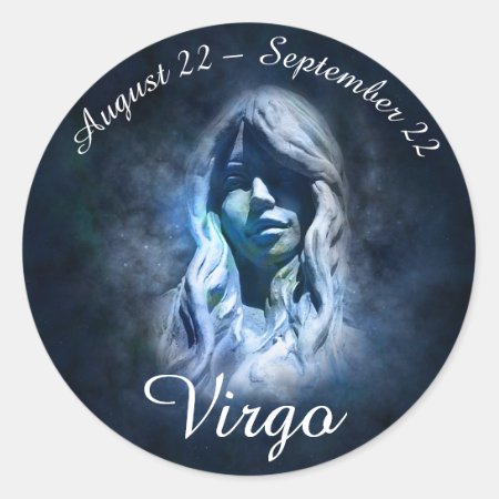 Zodiac Sign Virgo Sticker