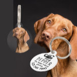 Zodiac Sign with Custom Photo Modern Pet ID Tag<br><div class="desc">Searching for a unique and modern dog tag for your pup? Consider customizing a zodiac-inspired one! plus you can add a custom photo,  name,  message and phone or contact information to this pet id tag</div>