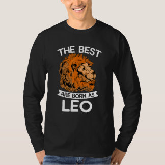 Zodiac Signs Astrology Horoscope Astrologer Leo J T-Shirt