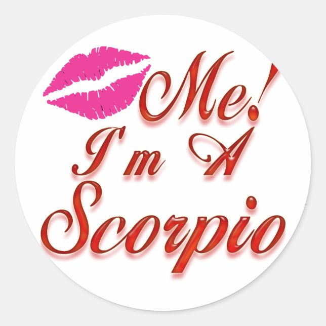 Zodiac Signs Classic Round Sticker (Front)