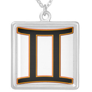 Zodiac Signs - Gemini Silver Plated Necklace