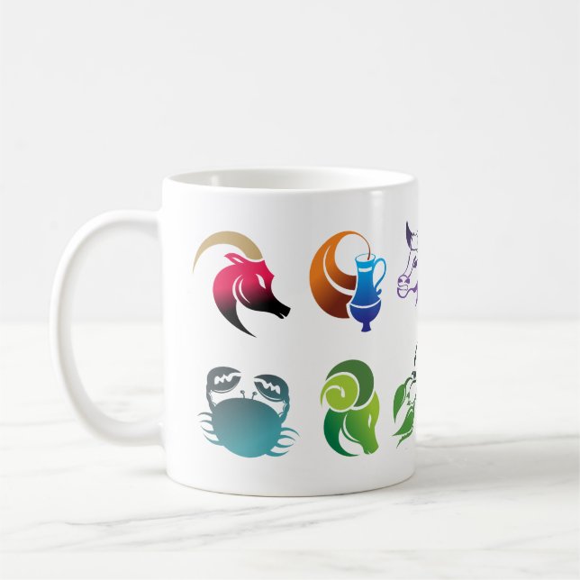 Zodiac Signs Mug (Left)