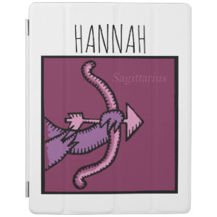 Zodiac Signs Sagittarius Birthday Cover with name