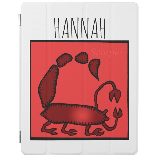 Zodiac Signs Scorpio personalized Birthday i Cover (Front)