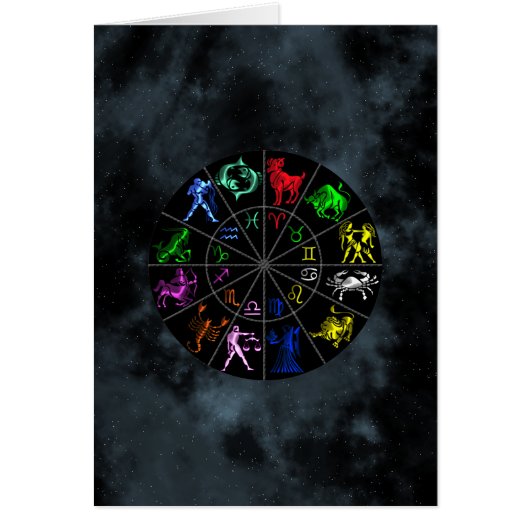 Zodiac signs together cards (Front)