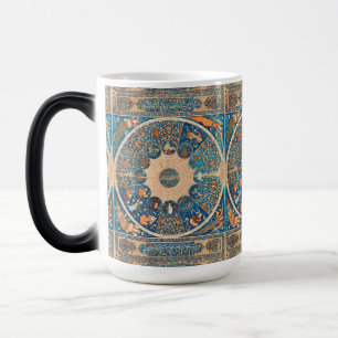 Zodiac Signs Vintage Celestial Map Color Morph Mug