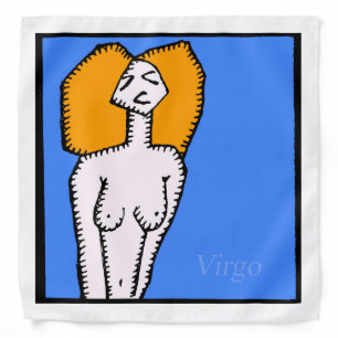 Zodiac Signs Virgo Birthday Bandana