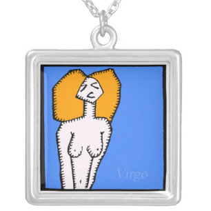 Zodiac Signs Virgo Birthday Necklace
