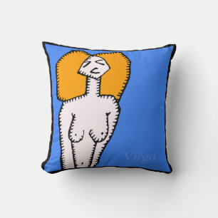 Zodiac Signs Virgo Birthday Pillow