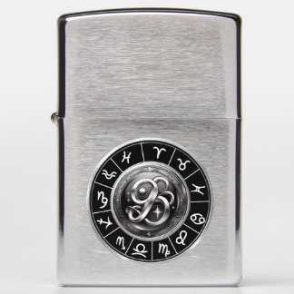 Zodiac signs zippo lighter