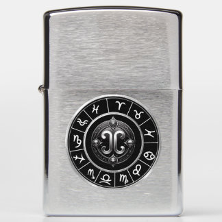 Zodiac signs zippo lighter