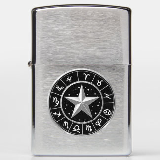 Zodiac signs zippo lighter