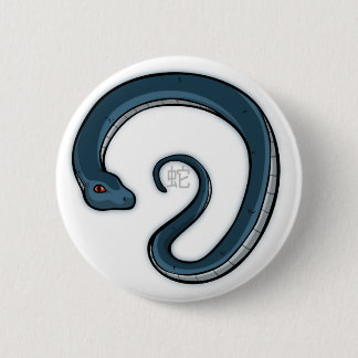 Zodiac Snake Badge Pinback Button