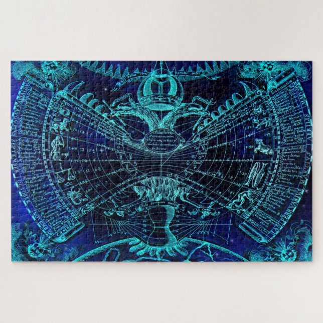 zodiac star designs puzzle (Horizontal)