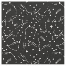 Zodiac Star Maps White On Black Cheeky Witch®