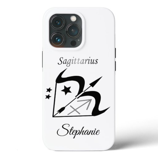 Zodiac Star Sign Sagittarius iPhone 13 Pro Case