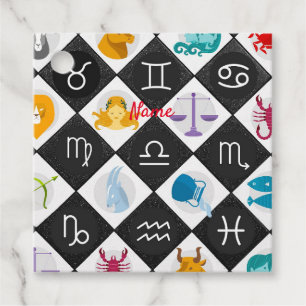 Zodiac Sun Sign Astrology Calendar Thunder_Cove Favor Tags