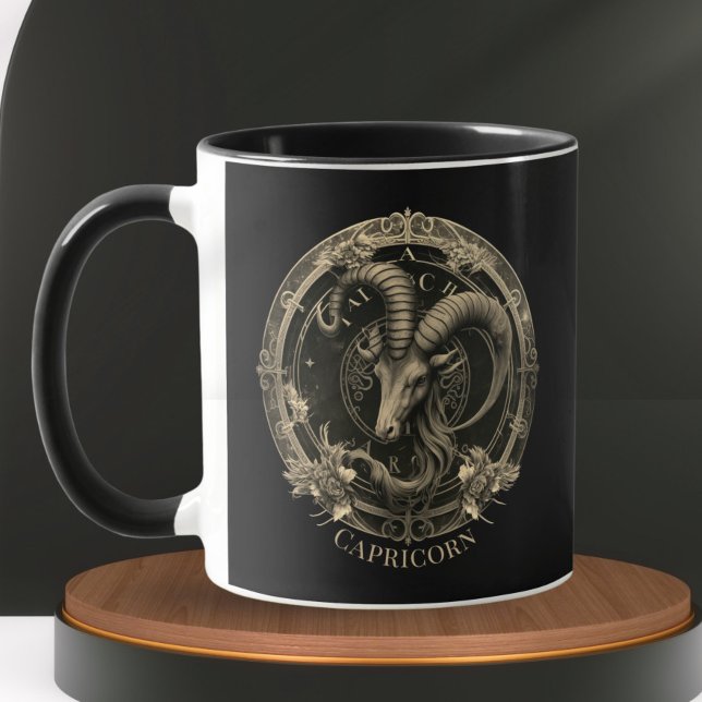 Zodiac Symbol Sea Goat Celestial Fantasy Capricorn Mug (Creator Uploaded)