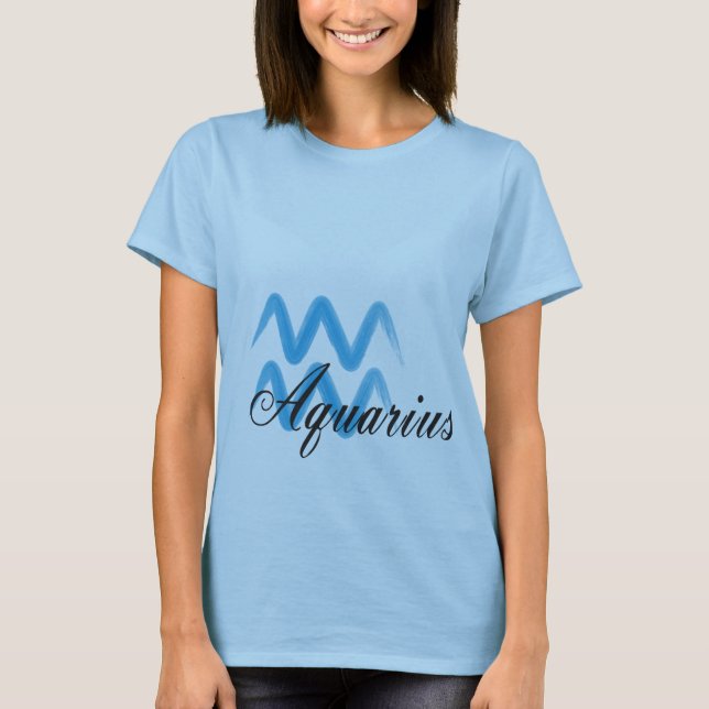 ZODIAC T AQUARIUS T-Shirt (Front)