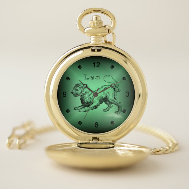 Zodiac ~ Taurus ~ Astrological Signs ~ Horoscope ~ Pocket Watch (Inside)