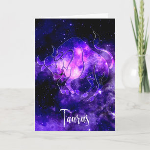 Zodiac : Taurus Card