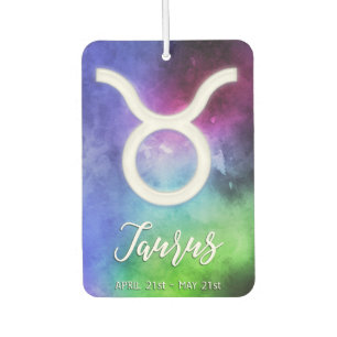 Zodiac : Taurus Dates Air Freshener