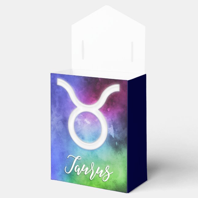 Zodiac : Taurus Dates Favor Boxes (Opened)