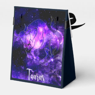 Zodiac : Taurus Favor Boxes