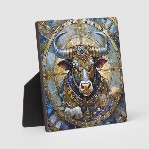 Zodiac _ Taurus The Bull Plaque