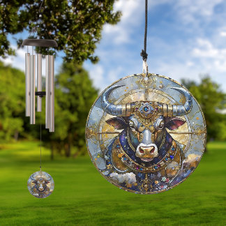 Zodiac - Taurus The Bull Wind Chime