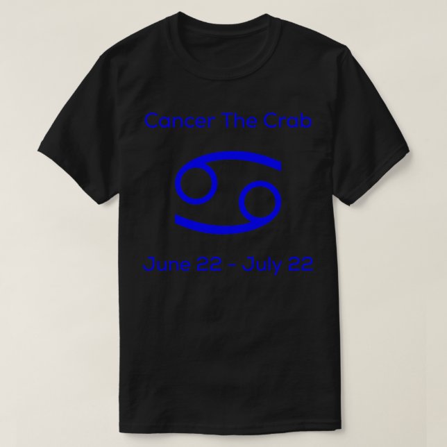 Zodiac The T-Shirt (Design Front)