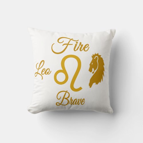 zodiac Throw Pillow
