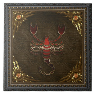 Zodiac Tile - Scorpio