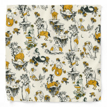 Zodiac Toile Pattern: Astrology & Horoscope Gift Bandana