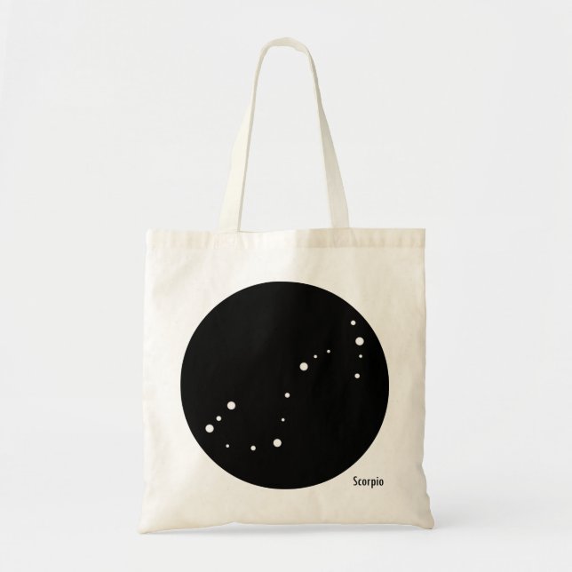 Zodiac Tote (Scorpio) Bag (Front)